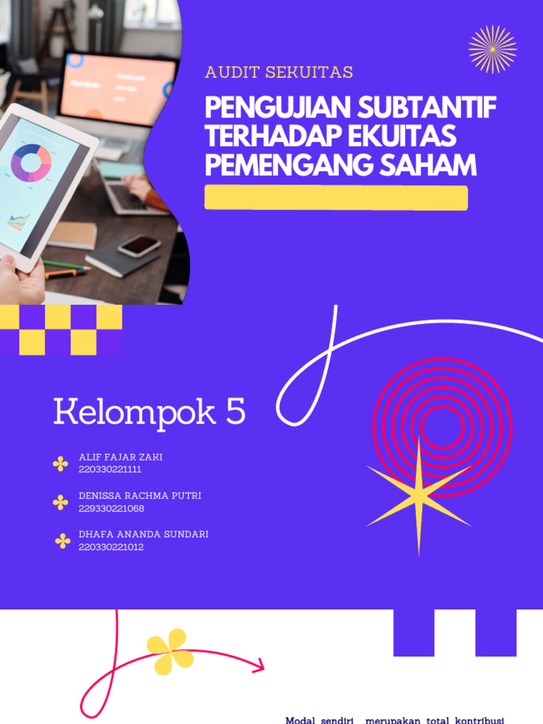 Pengujian Substantif Ekuitas Pemegang Saham | PDF