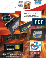 EZSeries Touch Panel Programming Software Manual