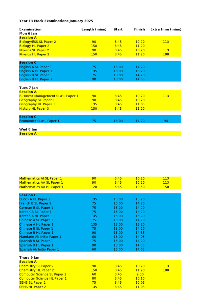 mock-schedule-pdf-mathematics-science