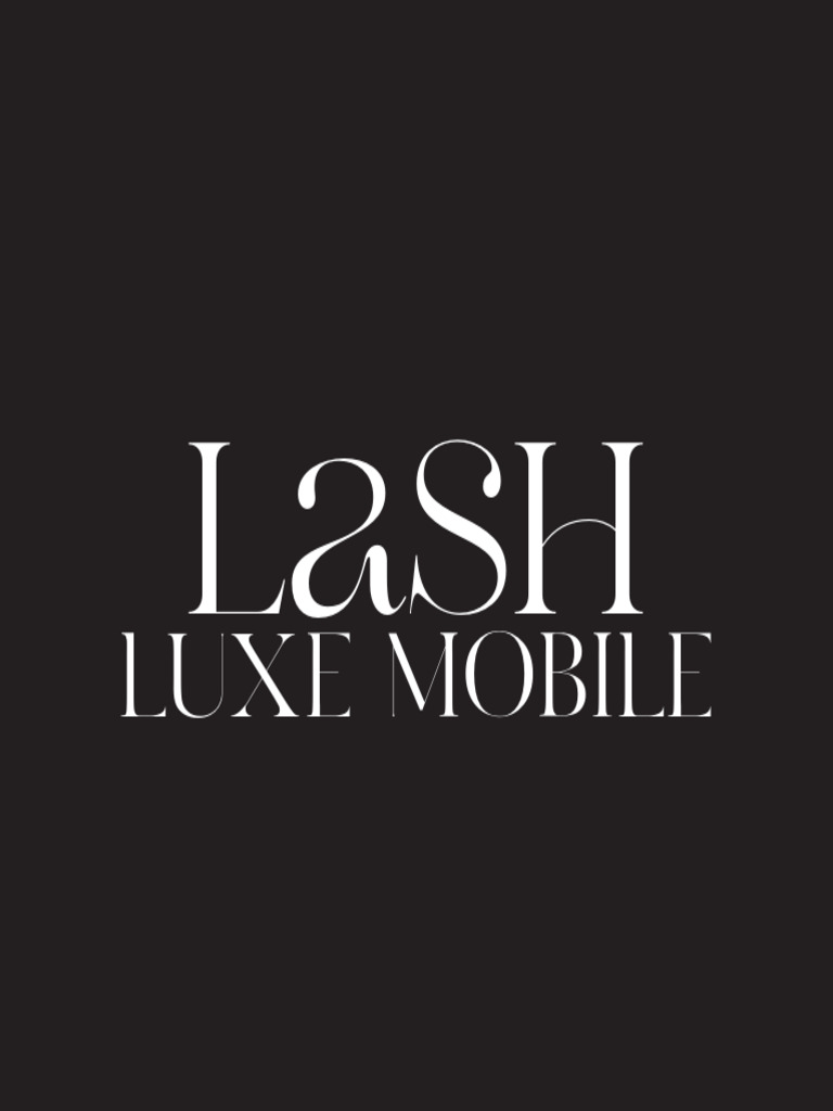 Lash Luxe Mobile - Draft 1 | PDF