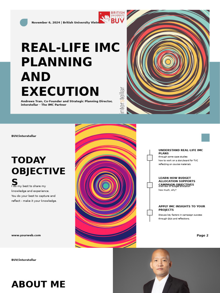 BUV - IMC Planning & Execution by Andrews Tran | PDF | Brand ...