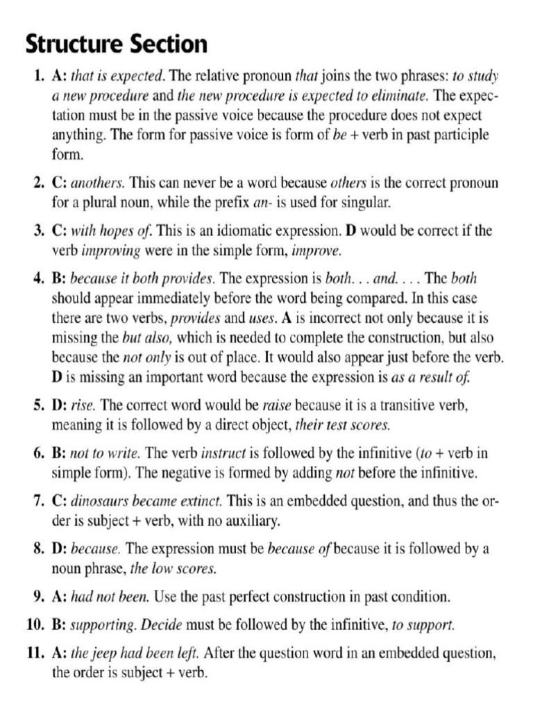 72 Answer TOEFL Test - MFCC | PDF