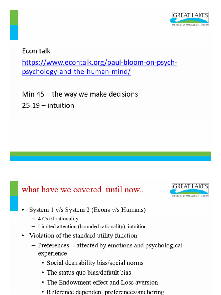 Understanding Choice Overload Effects | PDF | Choice | Psychological ...