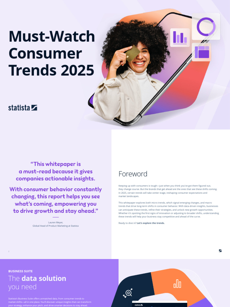 Consumer Trends Shaping 2025 Insights | PDF | Cost Of Living | Loyalty ...