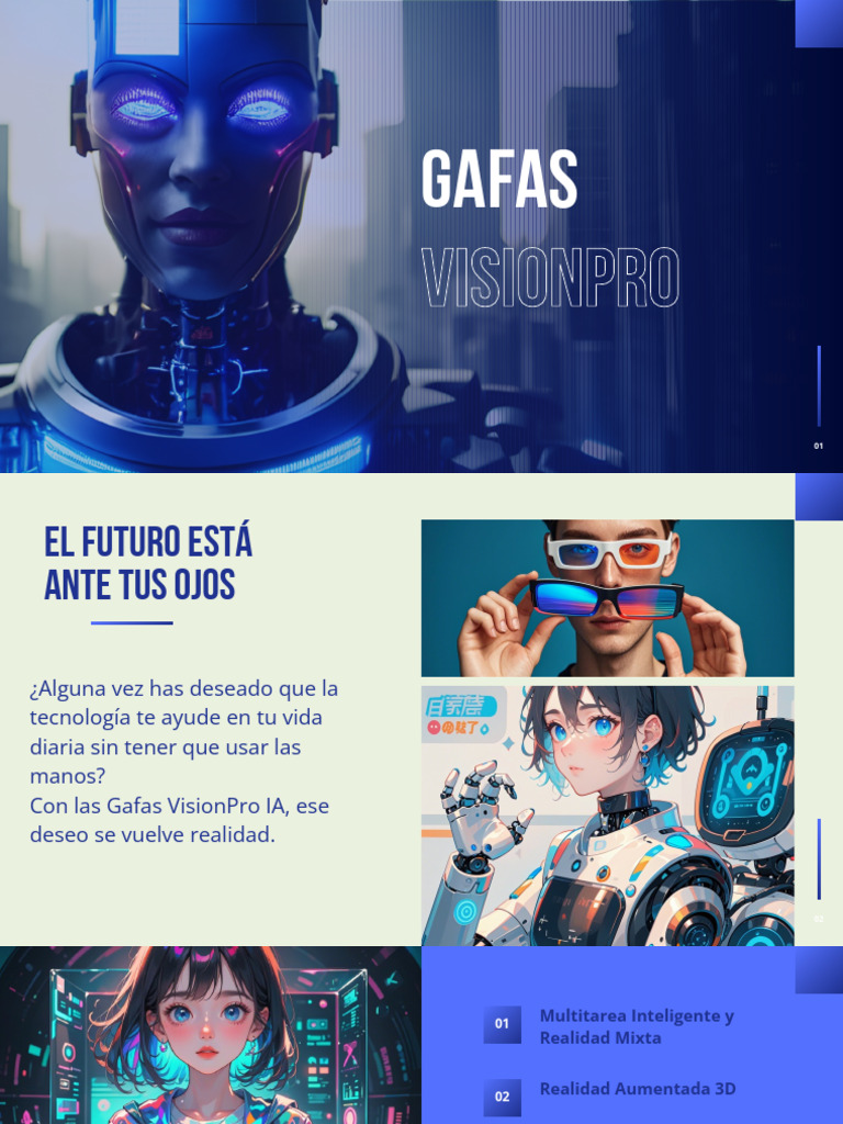 Blue Futuristic Artificial Intelligence Presentation | PDF