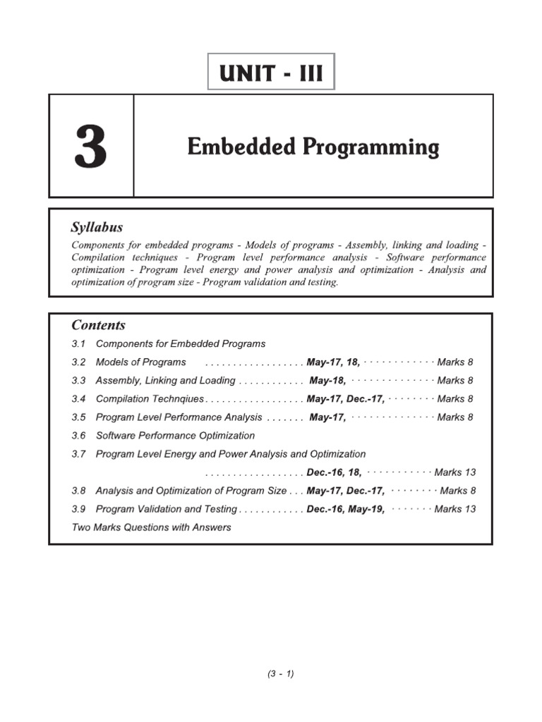 Unit III | PDF | Computer Hardware | Computer Engineering