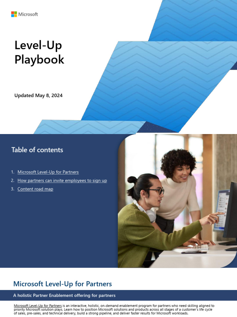 Microsoft Level-Up Partner Training Guide | PDF | Microsoft Azure ...