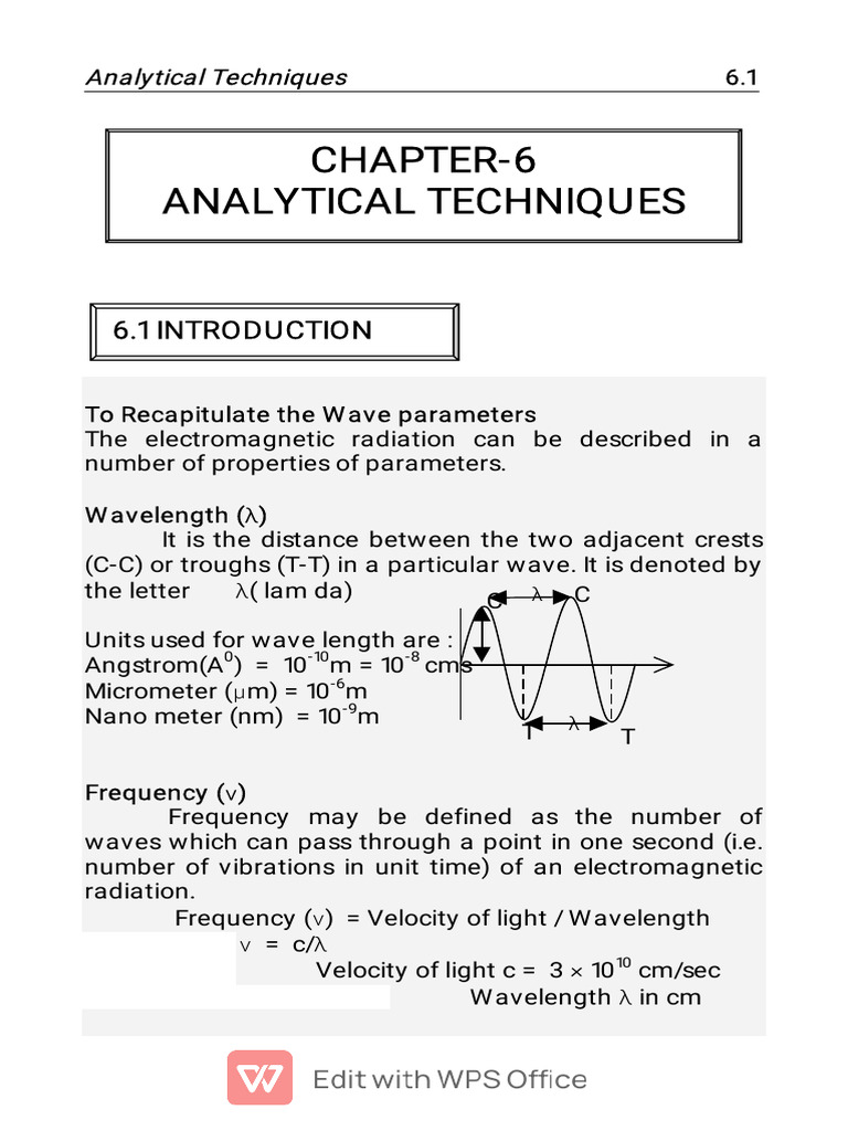 Anna Chapter 6 Spectros | PDF | Applied And Interdisciplinary Physics ...