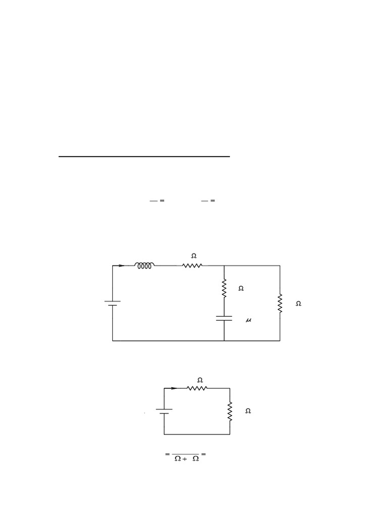 Chapter 4 - Transient Response of Circuits | PDF | Electrical Network ...
