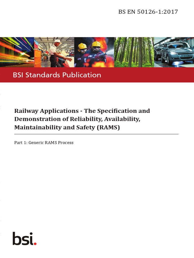 EN 50126-1:2017 RAMS Standard Overview | PDF