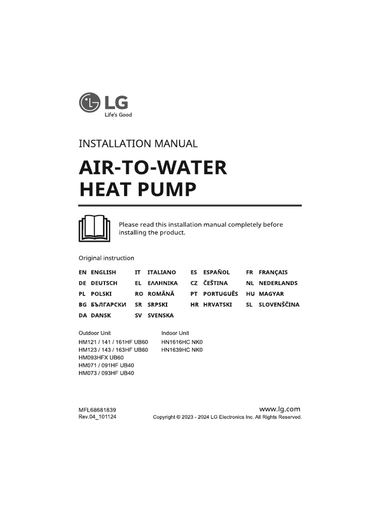 LG V290 Inst Manual | PDF