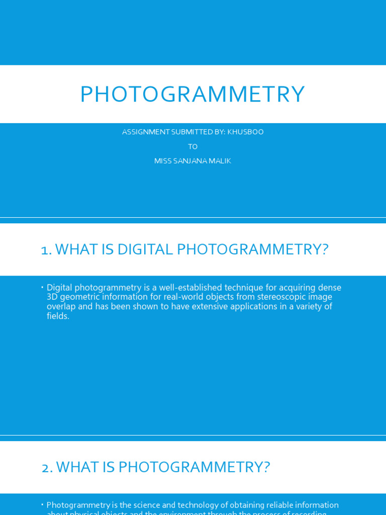Understanding Digital Photogrammetry | PDF | Aerial Photography | Imaging