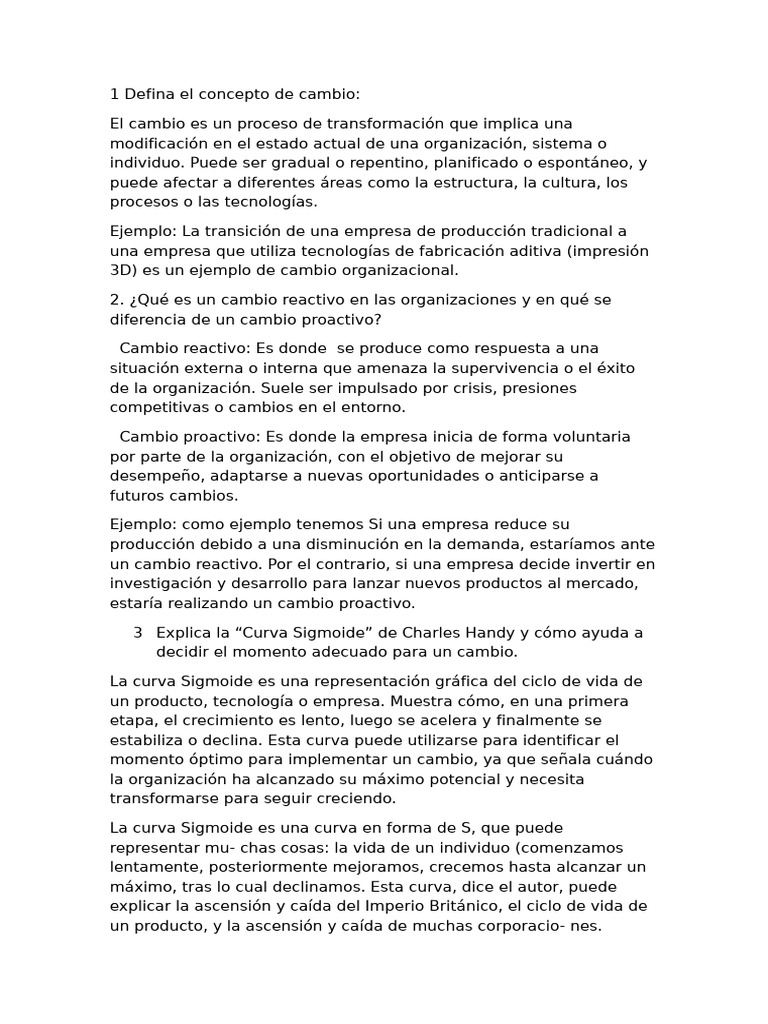 Estrategias para el Cambio Organizacional | PDF | Business | Liderazgo