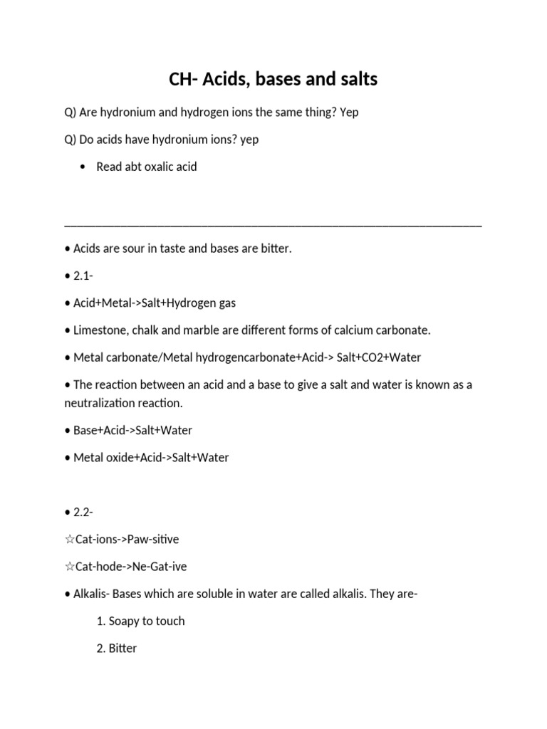 Ch 2 Notes | PDF