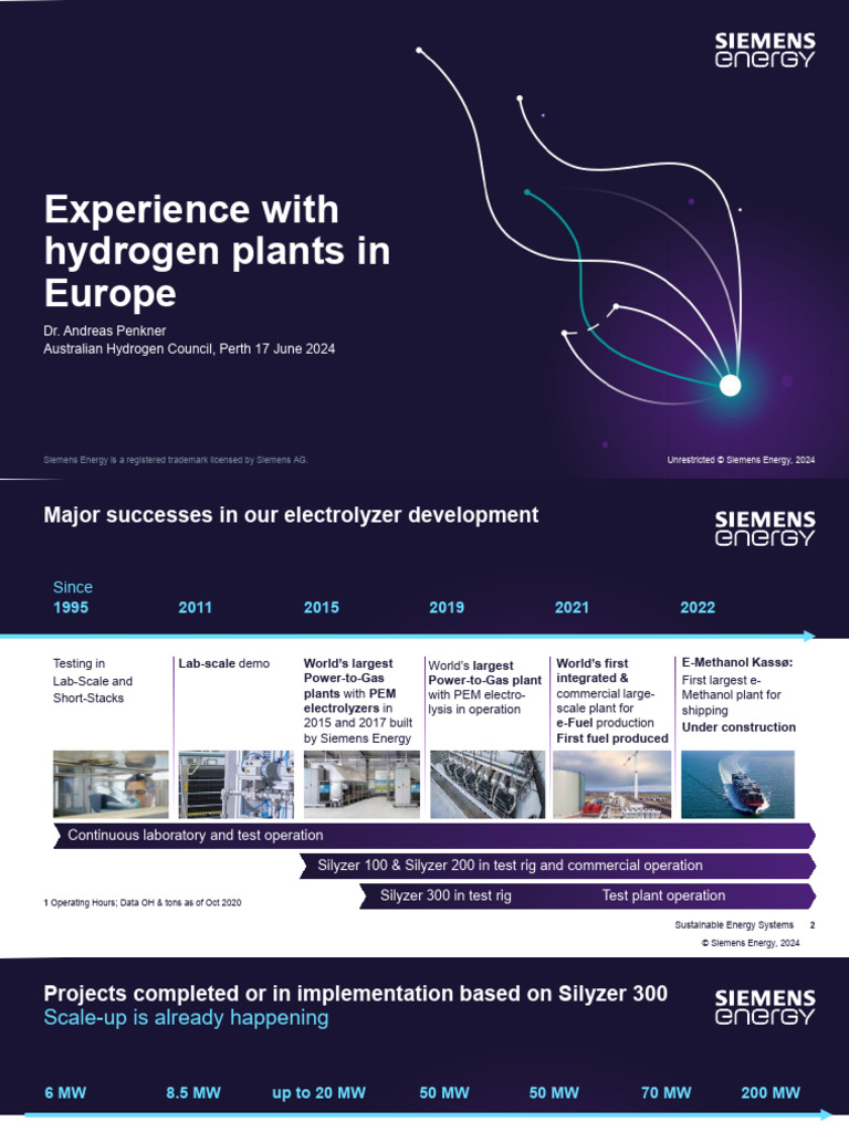 Siemens Energy's e-Methanol Innovations | PDF | Sustainable Energy ...