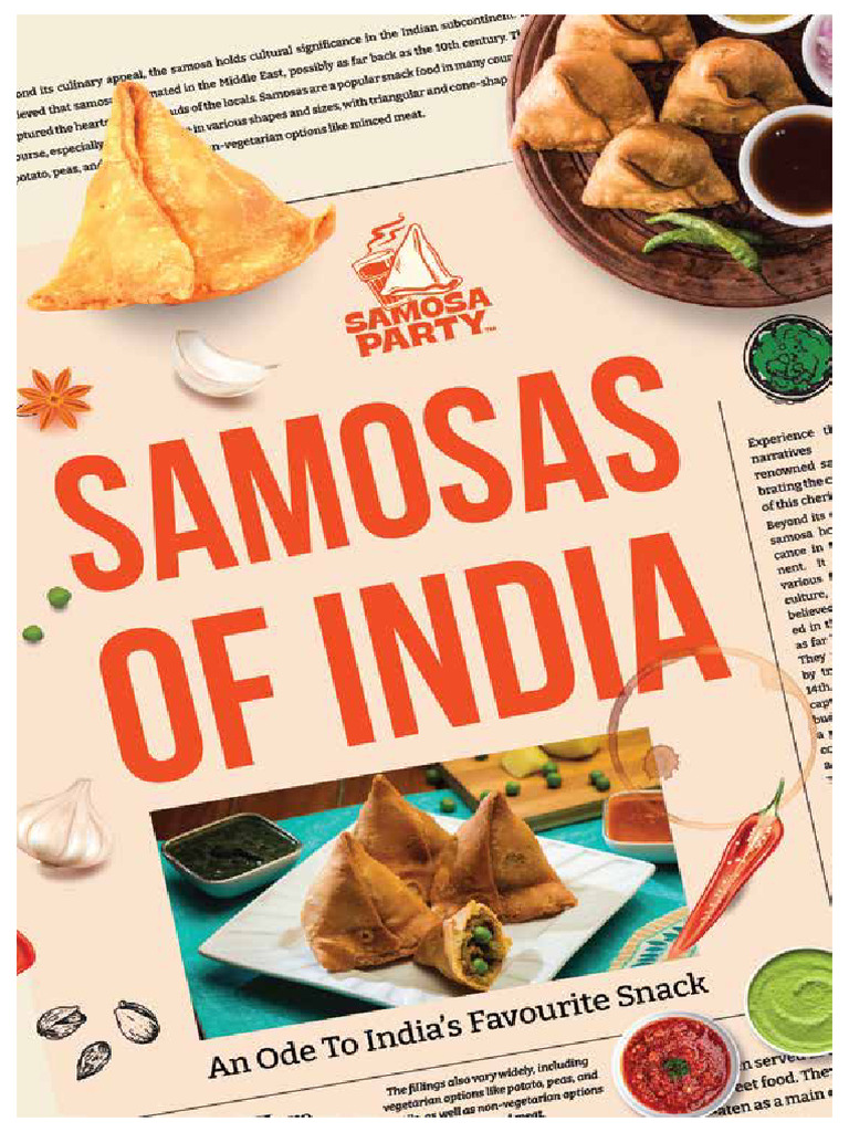 Samosa Delights Across India | PDF | Indian Cuisine | Cooking