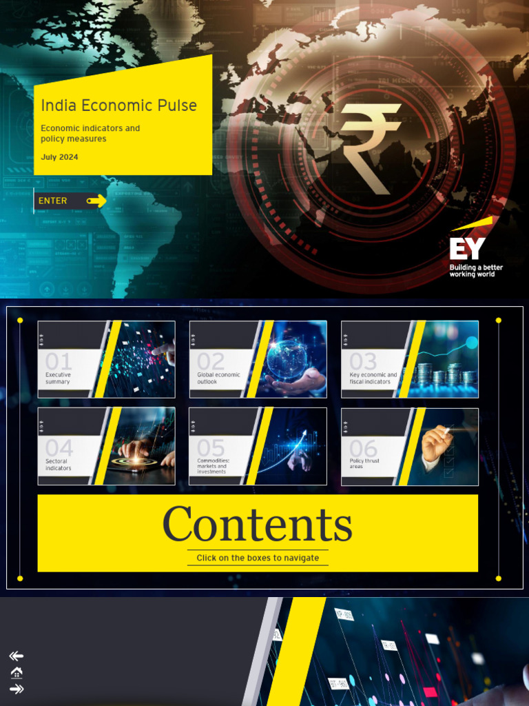 India Economic Pulse: July 2024 Insights | PDF | Gross Domestic Product ...