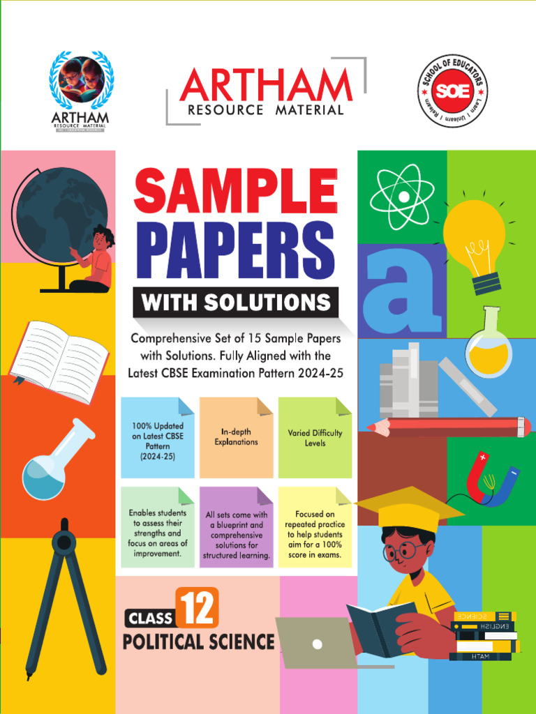 Set of 15 Sample Papers With Solutions & Blueprint for Class 12 ...
