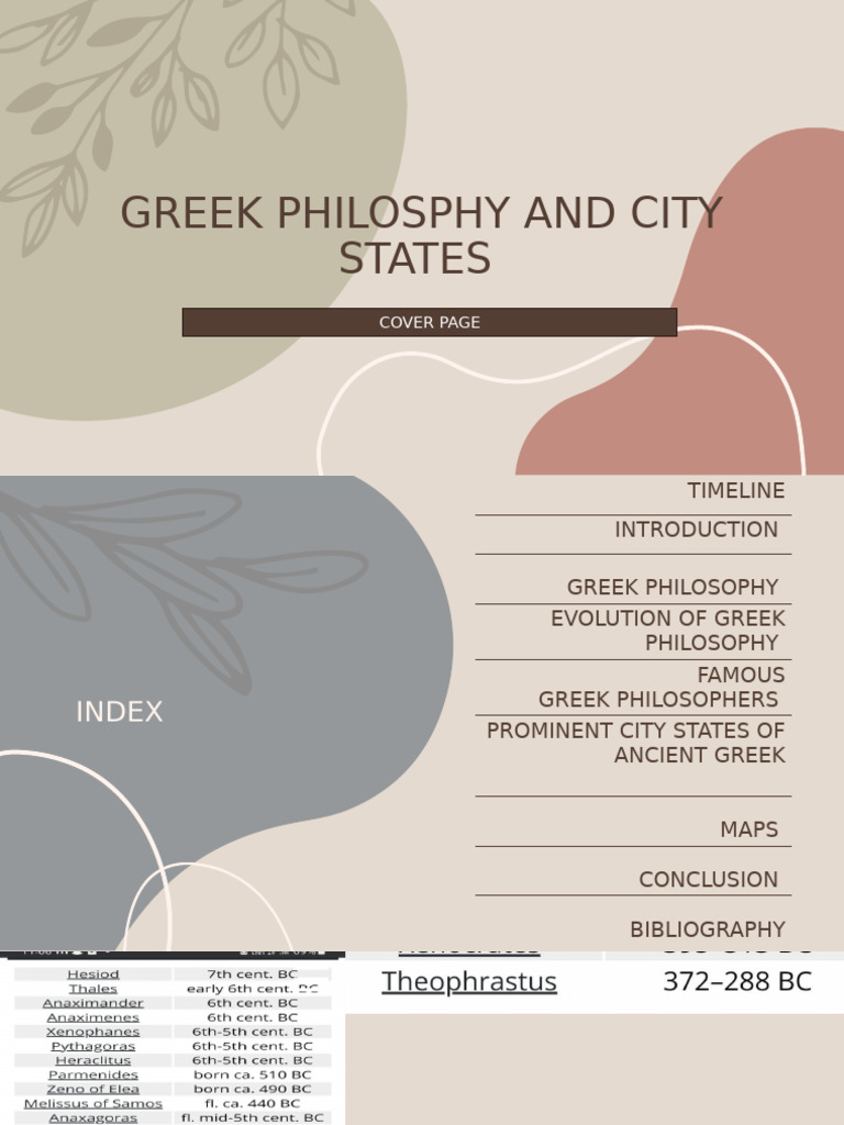 Greek Philosophy and City-States Overview | PDF | Socrates | Metaphysics