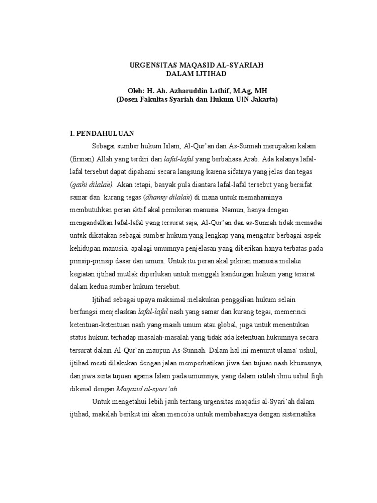 Maqasid Al Syar Pdf