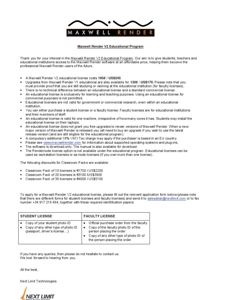Maxwell Render Educational Program V2 | PDF | Credit Card | Identity ...