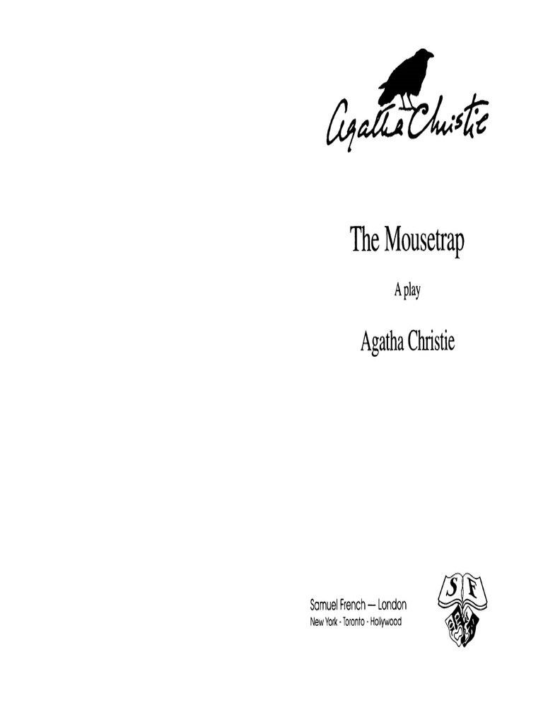 The Mousetrap by Christie 2 | PDF