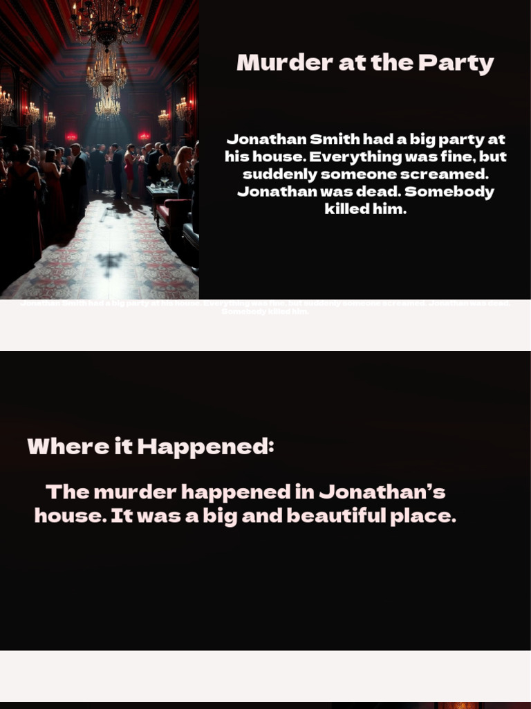 Murder Mystery Jonathan S Party Pdf