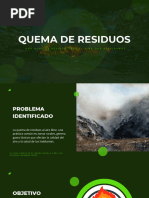 Causas y Soluciones a la Quema de Basura | PDF | Residuos | Contaminación