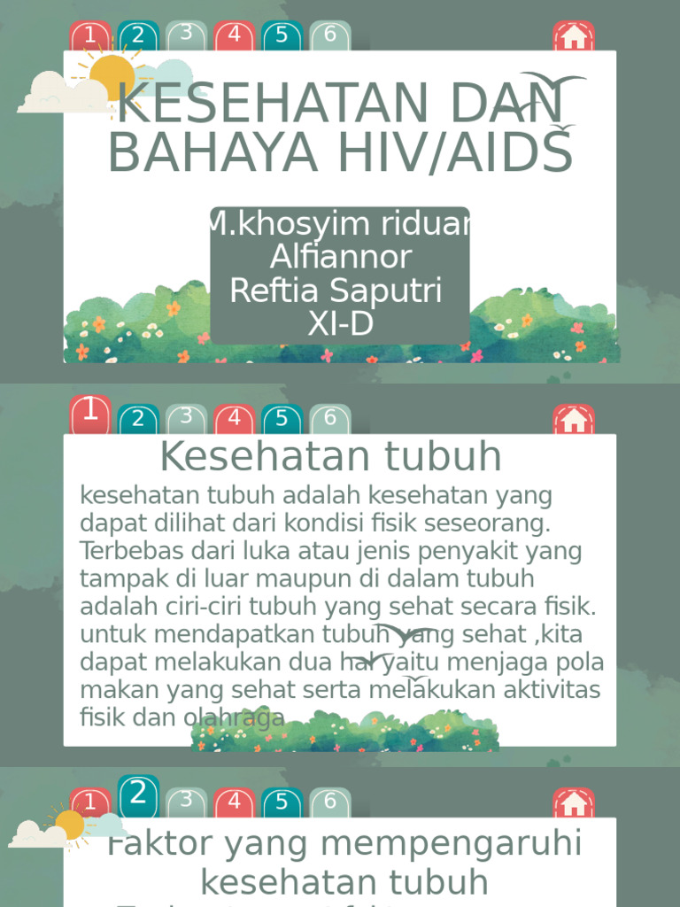 Kesehatan Tubuh Dan Bahaya HIV - Aids | PDF