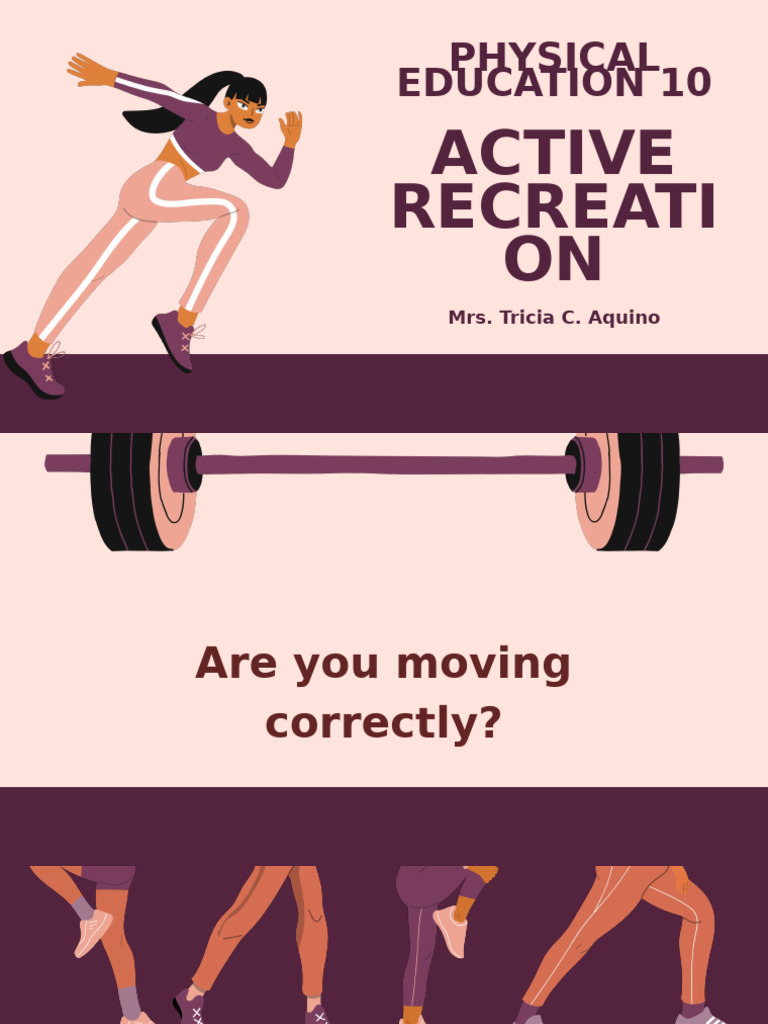 Q2 Lesson 1 Active Recreation | PDF | Physical Fitness | Strength Training