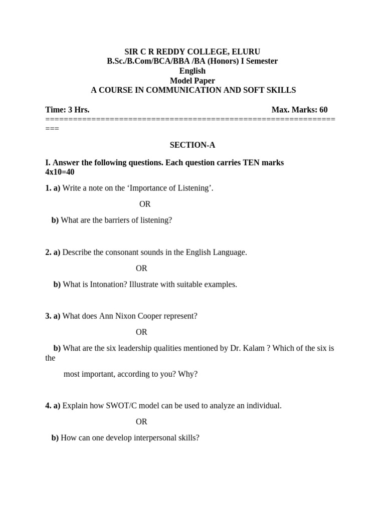 2021 ENGLISH MODEL QUESTION PAPER WITH ANSWER PDF DOWNLOAD visual data 2