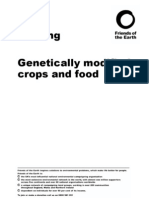 Genetically Modified Foods - Definition - Con