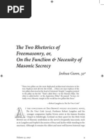Download The Two Rhetorics of Freemasonry by S Sam Kritikos SN80301745 doc pdf