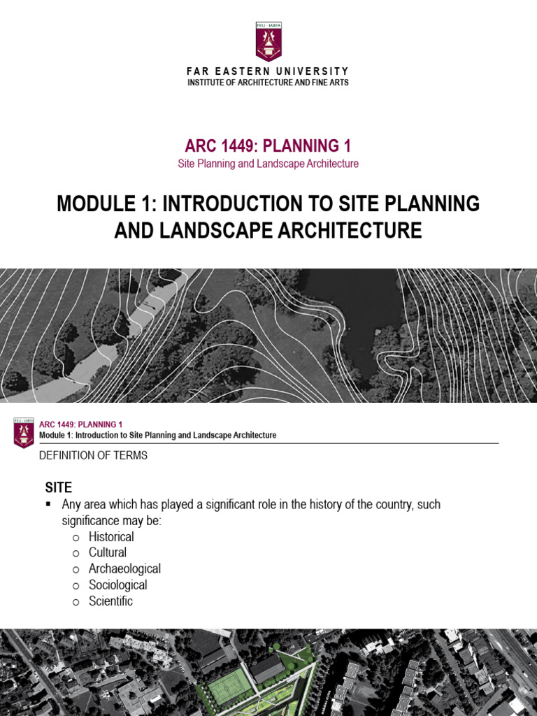 Introduction to Site Planning Basics | PDF | Contour Line | Rock (Geology)