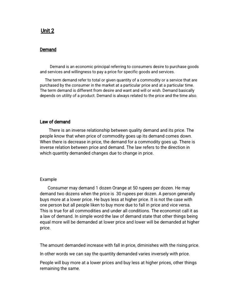 BBA Economics | PDF