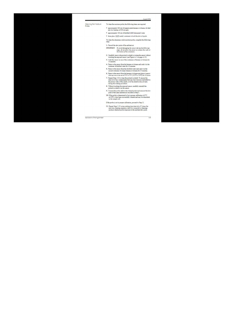 Cleaning Probes | PDF