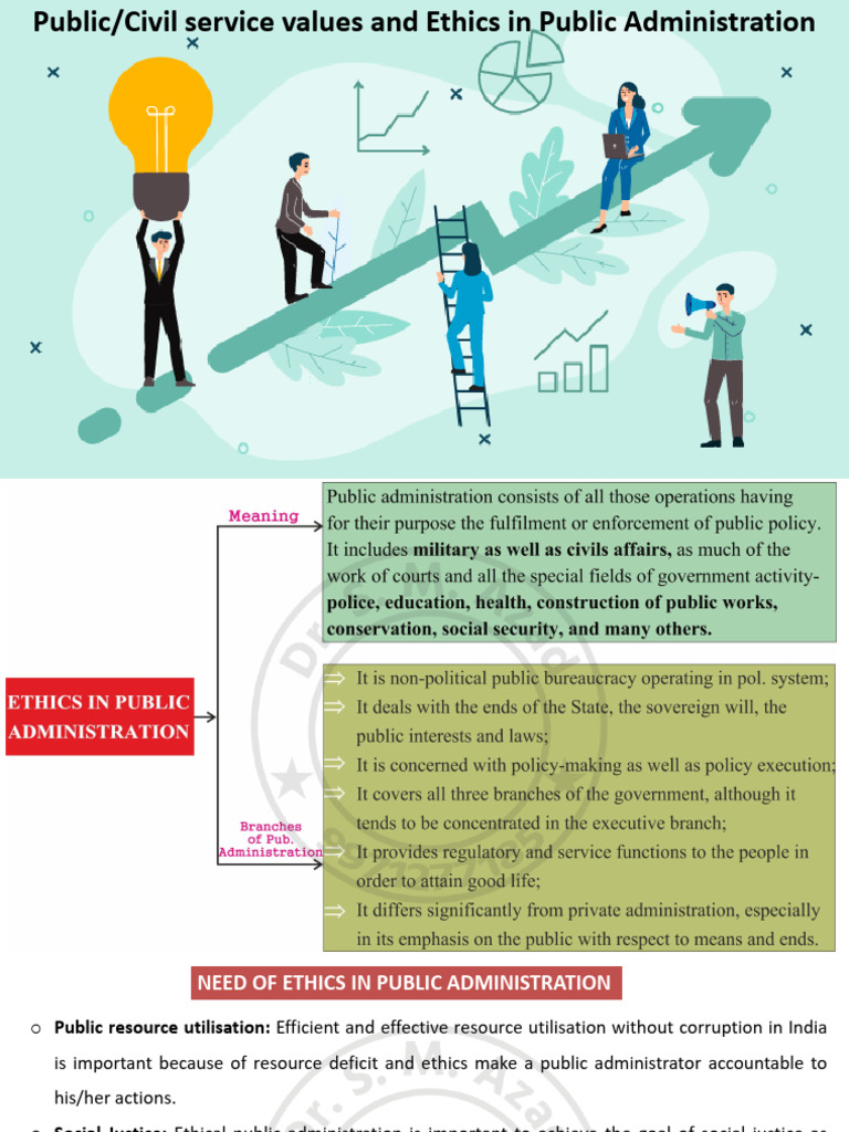 Ethics in Public Administration | PDF | Governance | Accountability