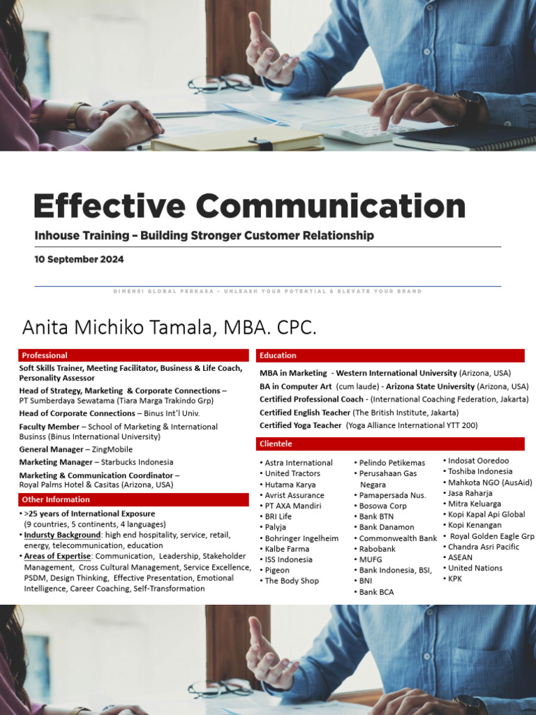 Profil Anita Michiko Tamala | PDF