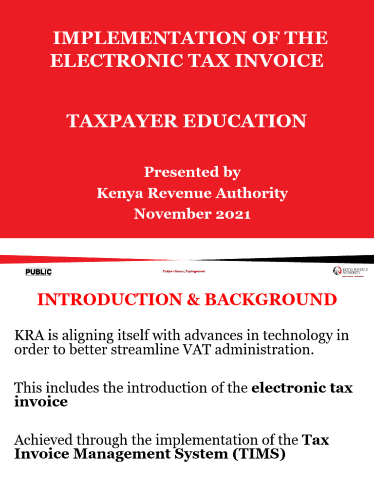 Guide to Electronic Tax Invoice Compliance | PDF | Invoice | Value ...