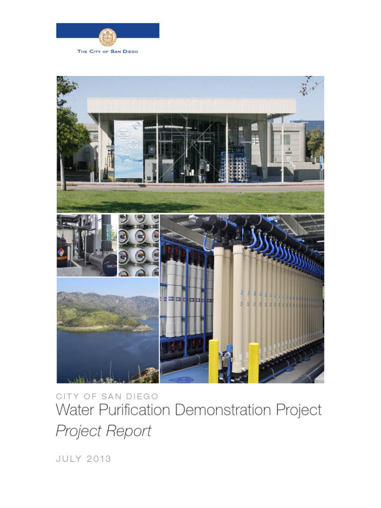 San Diego Water Purification Project Report | PDF | Sewage Treatment ...