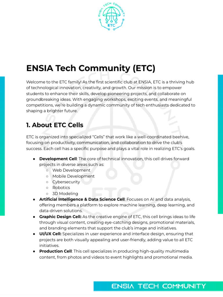 ETC Document | PDF | Design | Computing