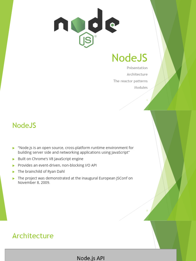Introduction à Node.js et ses modules | PDF | Fichier informatique ...