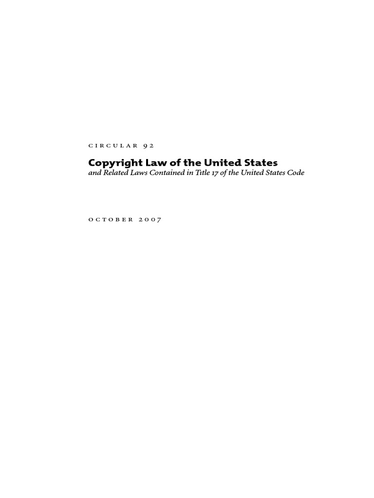 Copyright Law | PDF | Derivative Work | Copyright