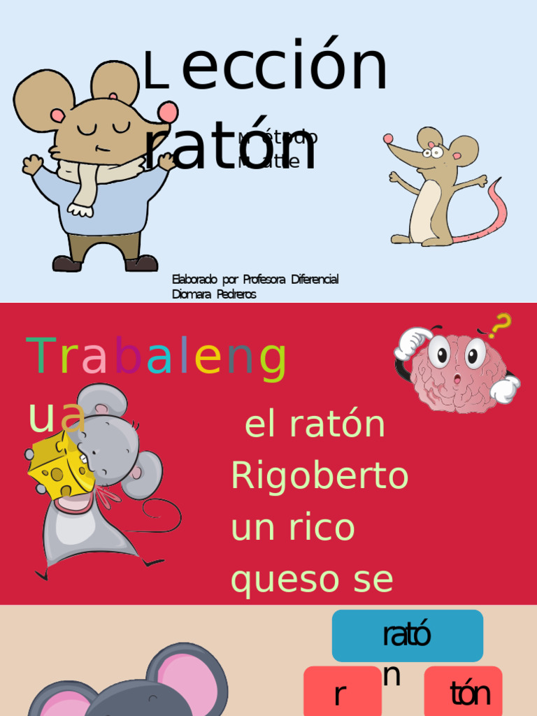 Lección Ratón | PDF