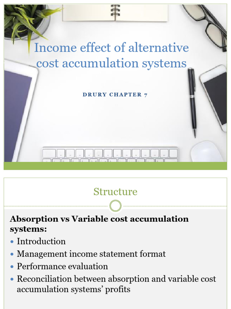 Absorption vs Variable Cost Systems | PDF | Cost Of Goods Sold | Net Income