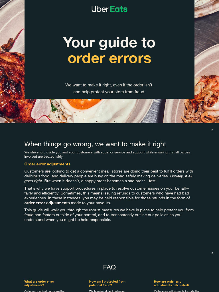 Understanding Order Error Adjustments | PDF | Value Added Tax | Taxes
