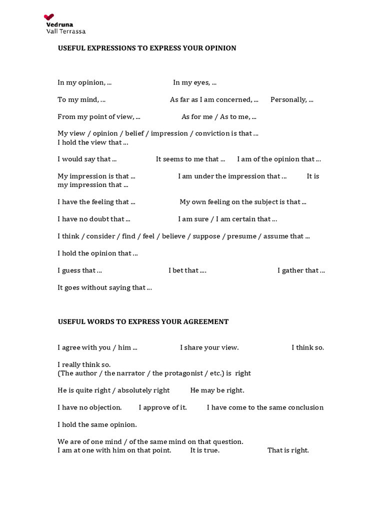 Opinion Expressions | PDF