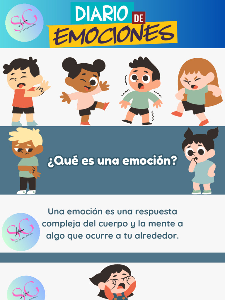 Mi Libro de Emociones | PDF | Las emociones | Ciencia cognitiva