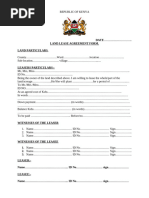 Land Lease Agreement | PDF