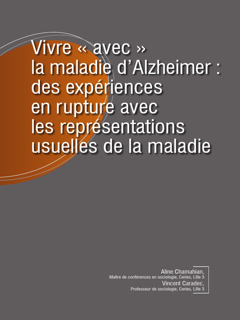 Vivre avec la maladie d'Alzheimer : expériences réelles | PDF | Maladie ...